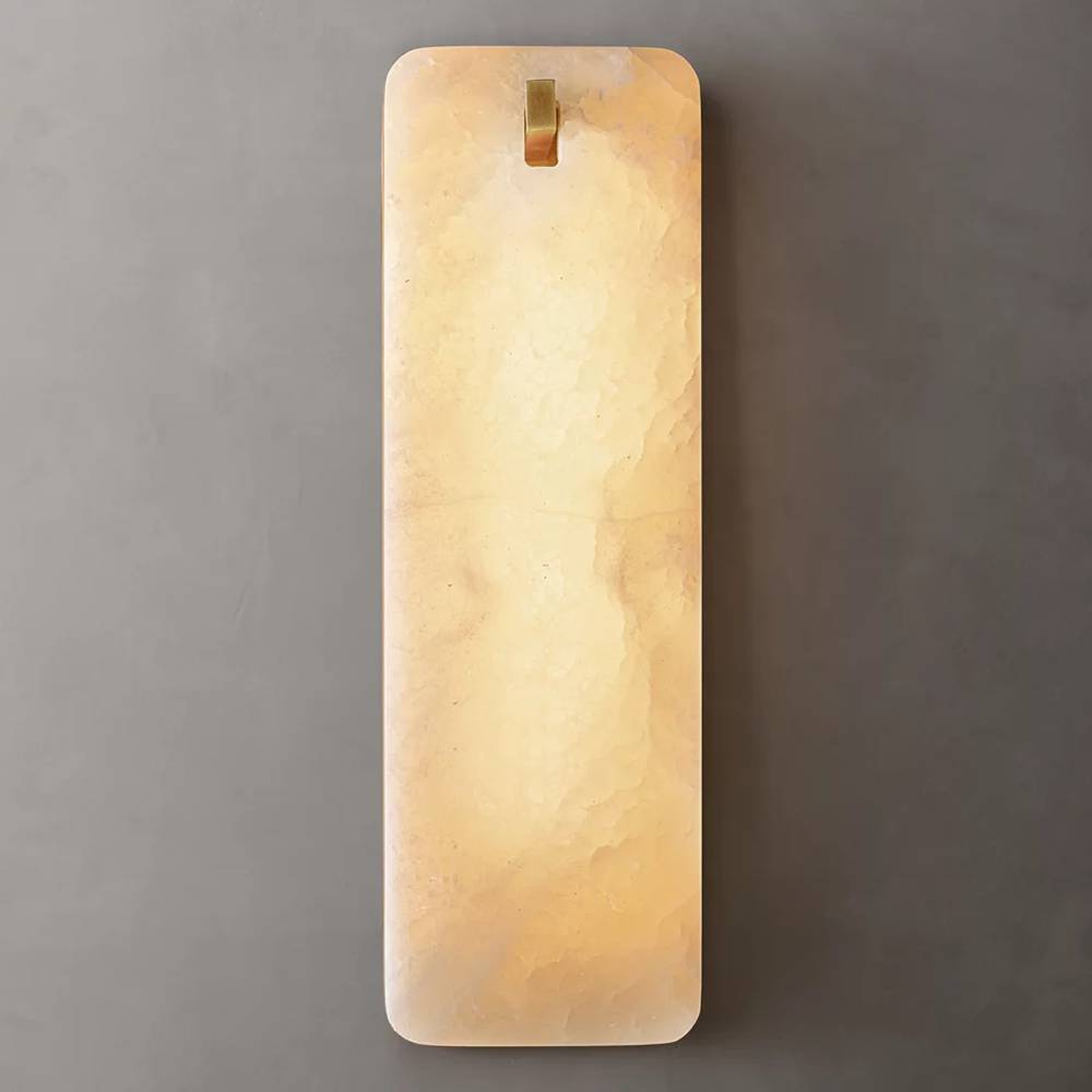 Calamette Striated Onyx Wall Sconce