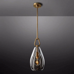 Botanist Crystal Flute Pendant Light