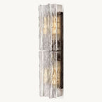 Lattice Module Glass Double Wall Sconce