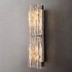 Lattice Module Glass Double Wall Sconce