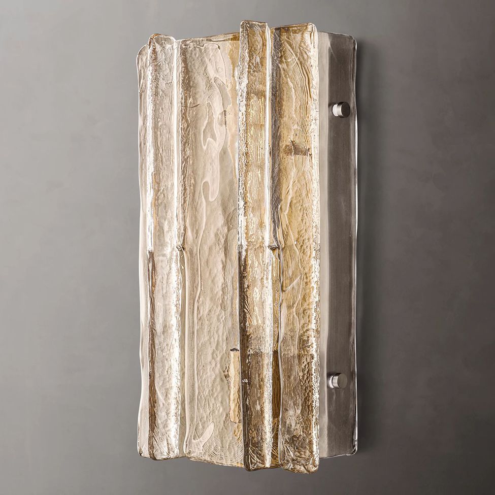 Lattice Module Glass Wall Sconce