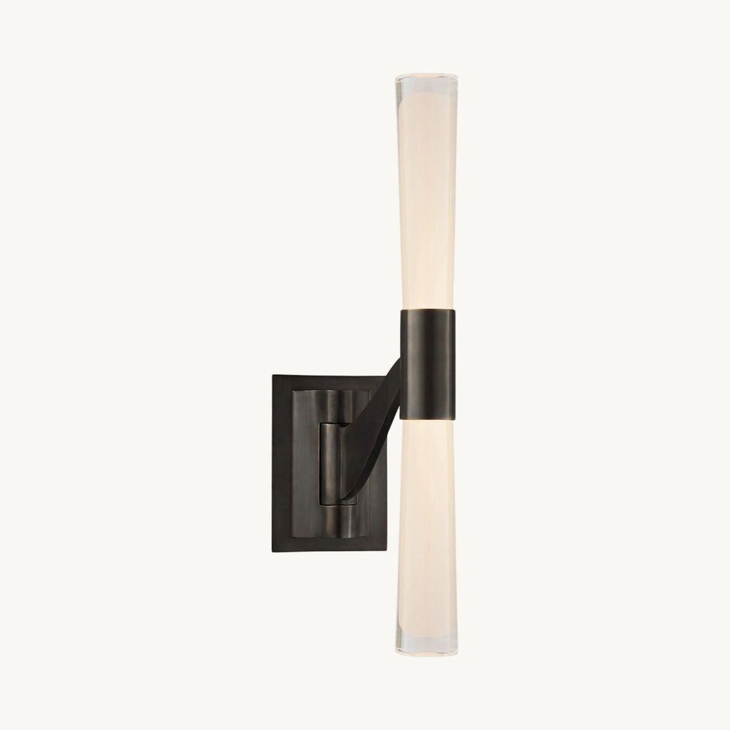 Brilora Etched Wave Wall Sconce