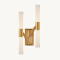 Brilora Etched Wave Double Wall Sconce