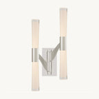 Brilora Etched Wave Double Wall Sconce