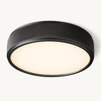 Utilitaire Knurled Shade Flush Mount