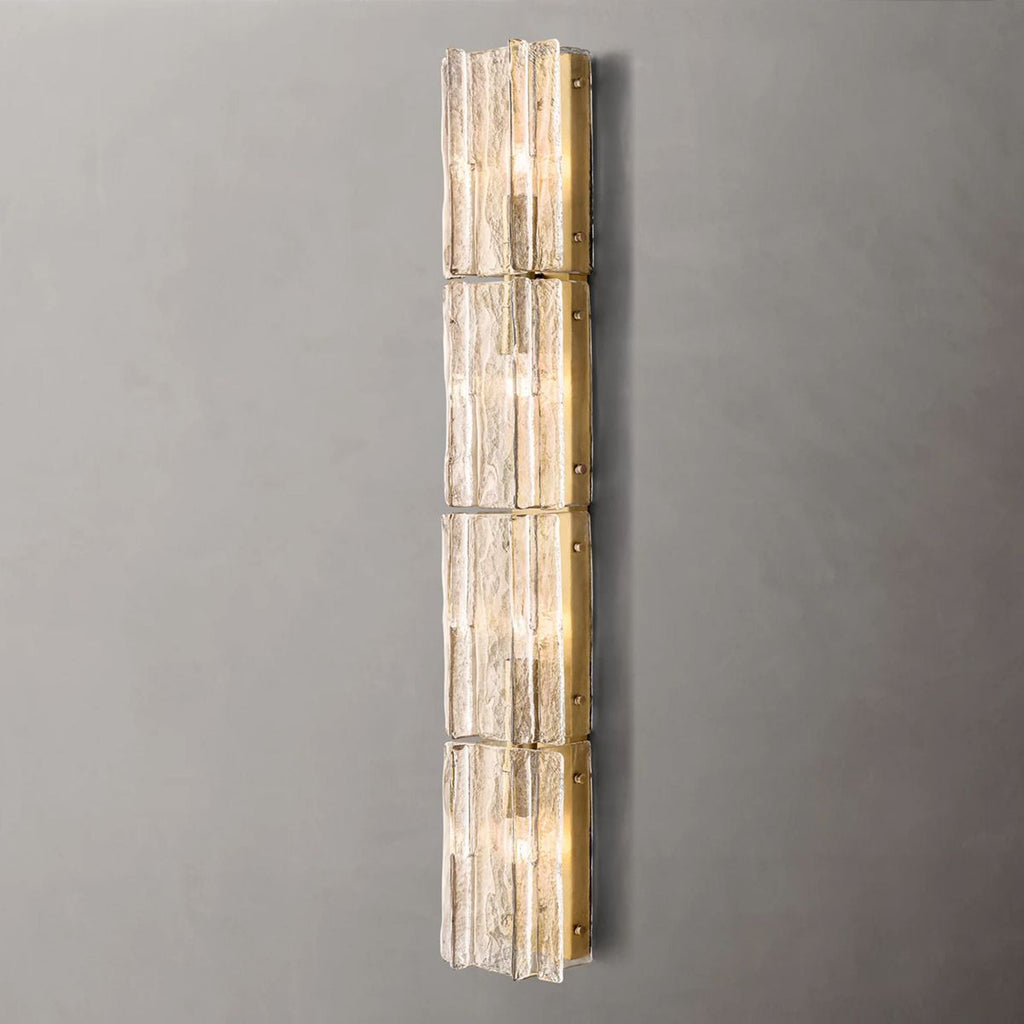 Lattice Module Glass Grand Wall Sconce