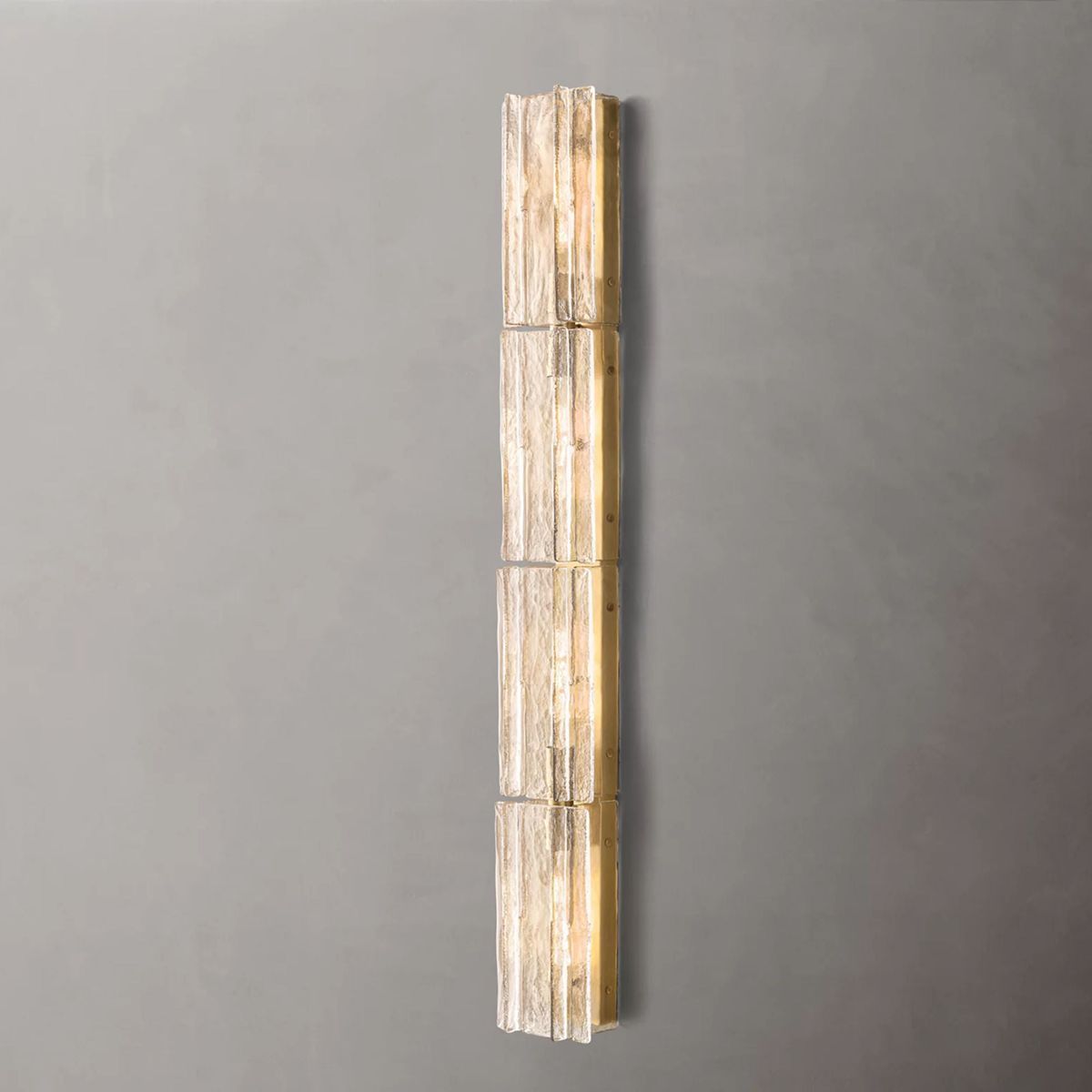 Lattice Module Glass Grand Wall Sconce