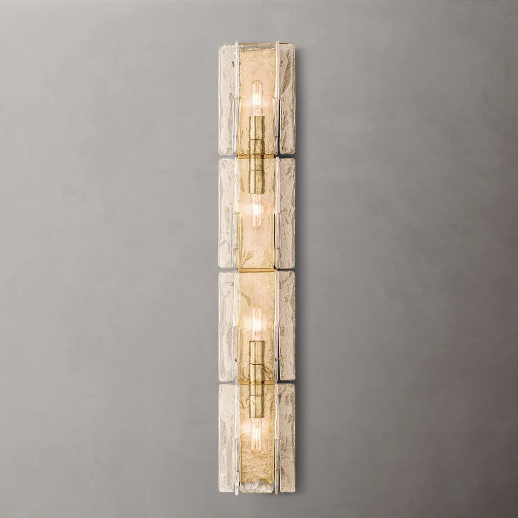 Lattice Module Glass Grand Wall Sconce