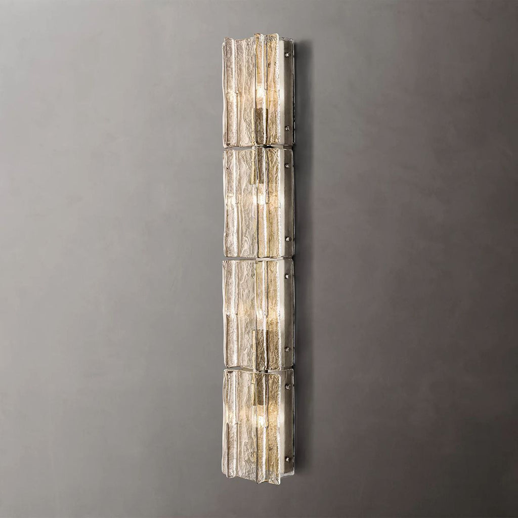 Lattice Module Glass Grand Wall Sconce