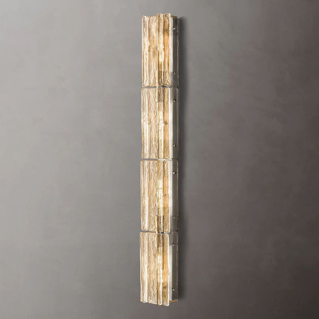 Lattice Module Glass Grand Wall Sconce