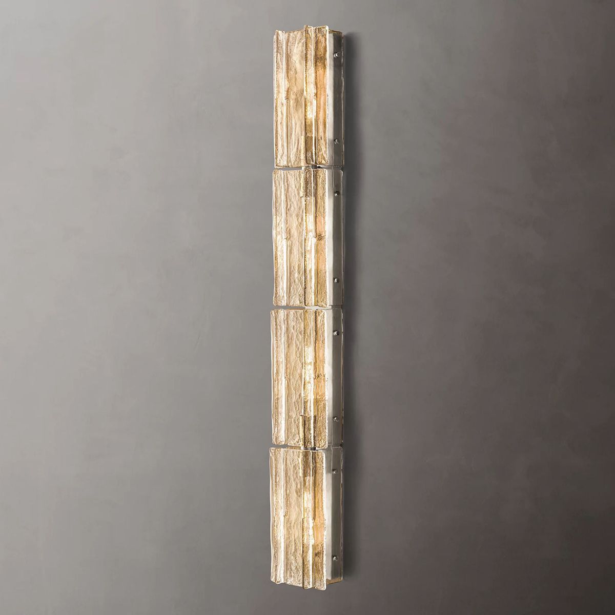 Lattice Module Glass Grand Wall Sconce