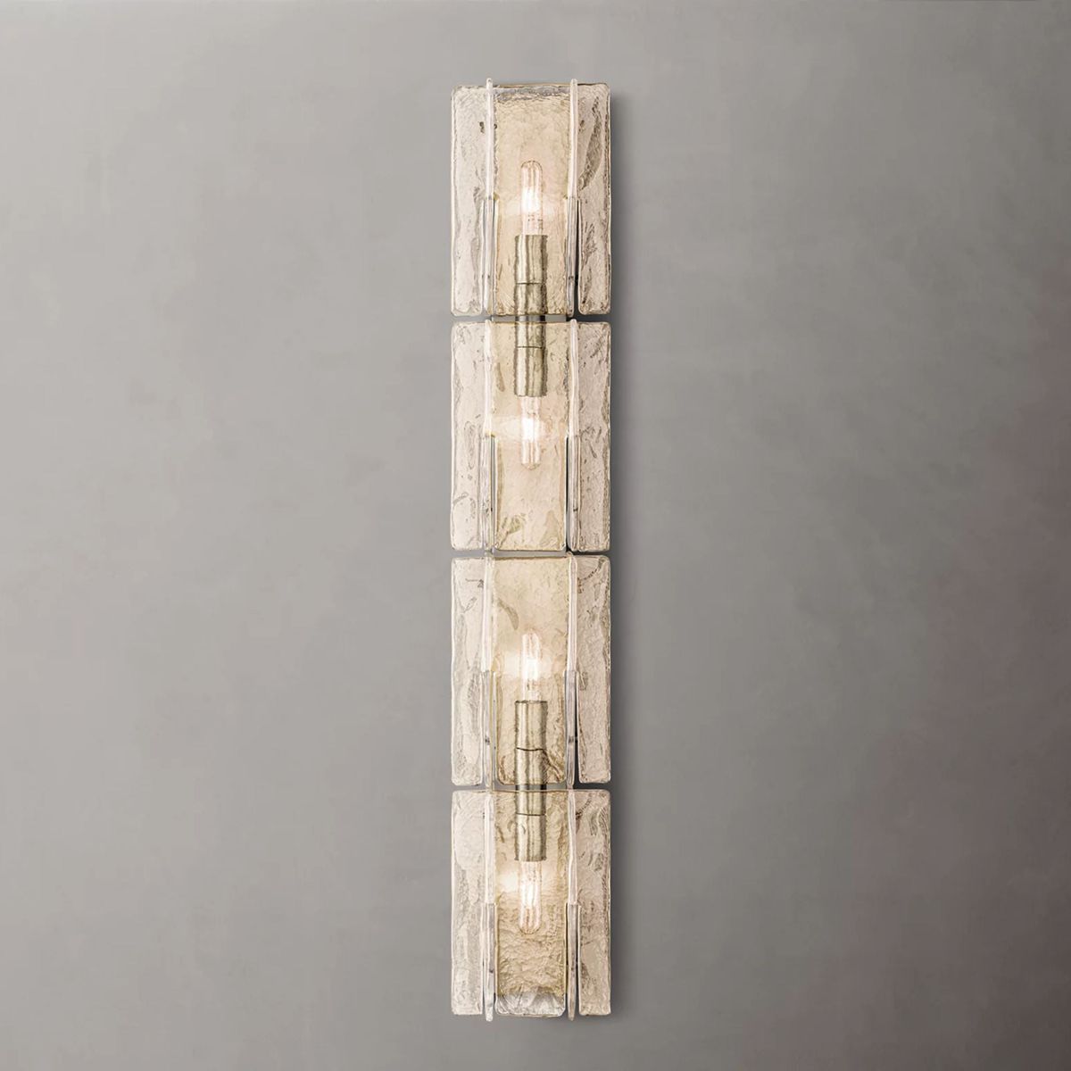 Lattice Module Glass Grand Wall Sconce