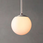 Opaline Pure Globe Pendant Light