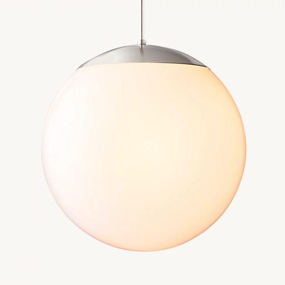 Opaline Pure Globe Pendant Light