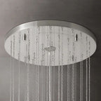 Venino Cylinder Tiered Round Chandelier 30"