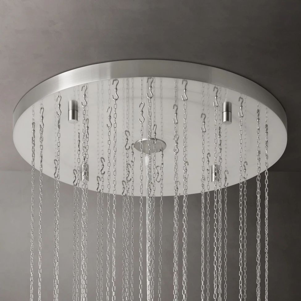 Venino Cylinder Tiered Round Chandelier 30"