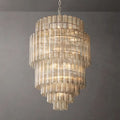 Venino Cylinder Tiered Round Chandelier 34"