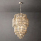 Venino Cylinder Tiered Round Chandelier 34"