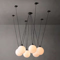 Delacey Cascading Glass Globe Chandelier