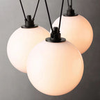 Delacey Cascading Glass Globe Chandelier