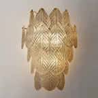 Vanero Pebble Leaf Wall Sconce