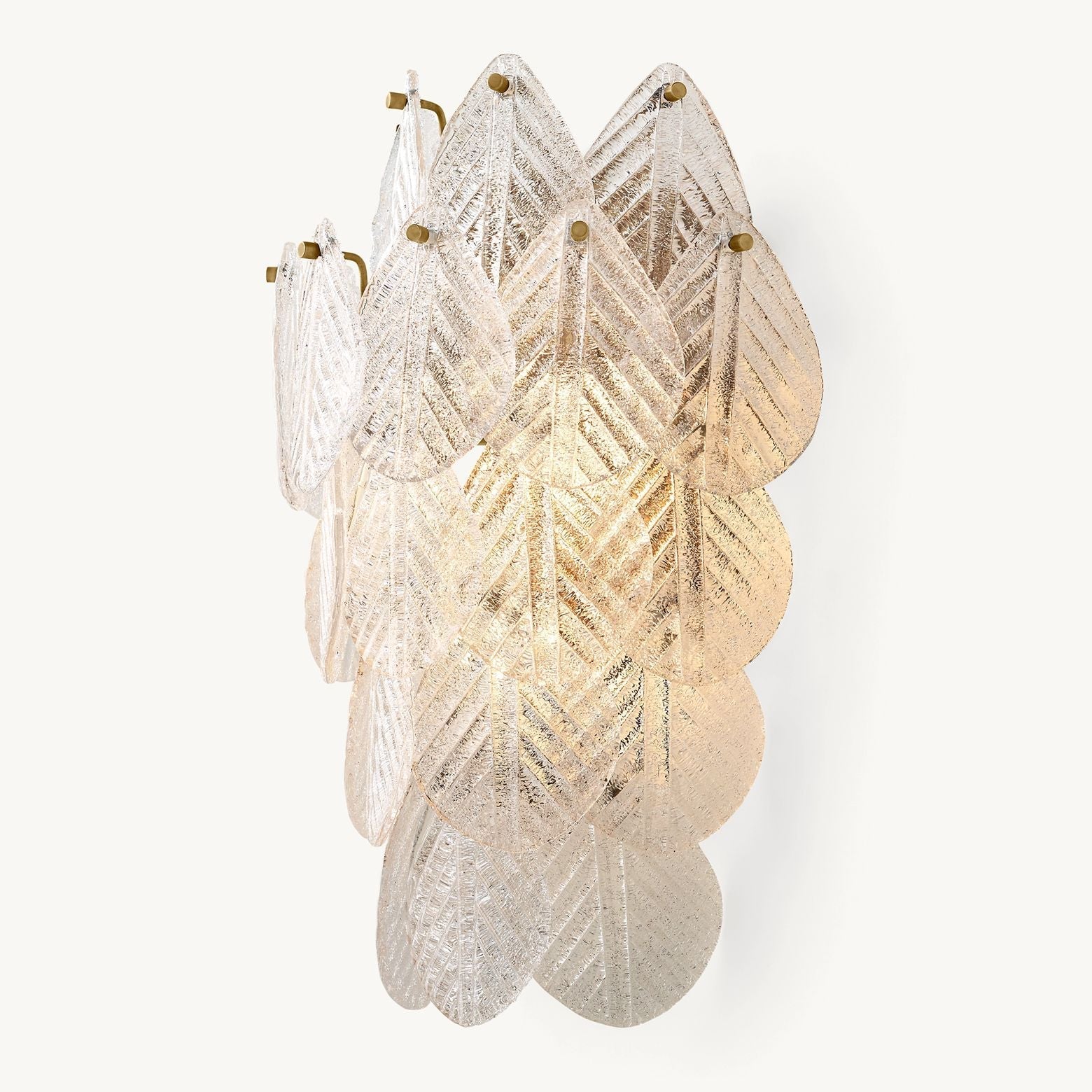 Vanero Pebble Leaf Wall Sconce