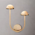 Perael Curve Dome Double Wall Sconce