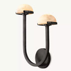 Perael Curve Dome Double Wall Sconce