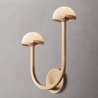 Perael Curve Dome Double Wall Sconce