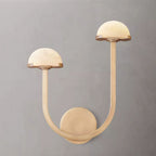 Perael Curve Dome Double Wall Sconce