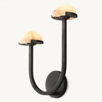 Perael Curve Dome Double Wall Sconce