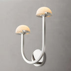 Perael Curve Dome Double Wall Sconce