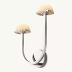 Perael Curve Dome Double Wall Sconce