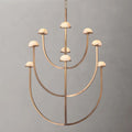 Perael Curve Dome Round Chandelier 40"