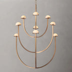 Perael Curve Dome Round Chandelier 40"
