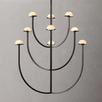 Perael Curve Dome Round Chandelier 40"
