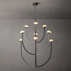 Perael Curve Dome Round Chandelier 40"