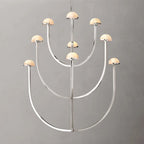 Perael Curve Dome Round Chandelier 40"