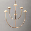 Perael Curve Dome Round Chandelier 32"
