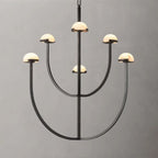 Perael Curve Dome Round Chandelier 32"