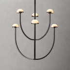 Perael Curve Dome Round Chandelier 32"