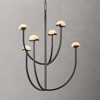 Perael Curve Dome Round Chandelier 32"