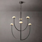 Perael Curve Dome Round Chandelier 32"