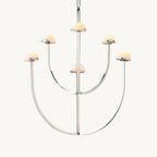 Perael Curve Dome Round Chandelier 32"