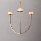 Perael Curve Dome Round Chandelier 24"