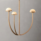 Perael Curve Dome Round Chandelier 24"