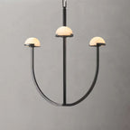 Perael Curve Dome Round Chandelier 24"