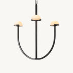 Perael Curve Dome Round Chandelier 24"
