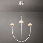 Perael Curve Dome Round Chandelier 24"