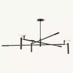 Halver Alabaster Dome Round Chandelier 60"